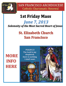 First Friday Mass May 2013